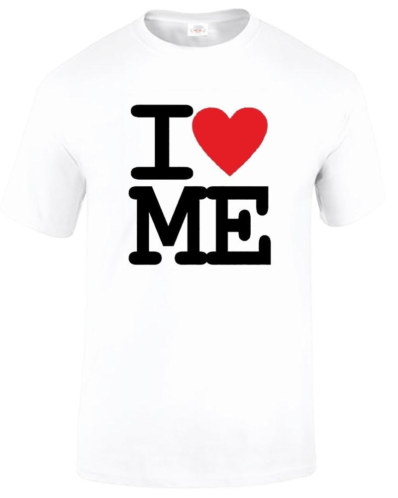 I love me tshirt heart mens funny novelty self love myself gift idea top tee 2XL