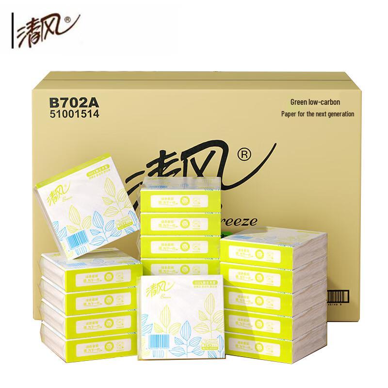 Qingfeng Single Layer Facial Tissue, 96 Packs