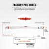 60W CO2 Laser Tube 49.2 In / 1250 Mm Borosilicate Glass Laser Cutter Tube