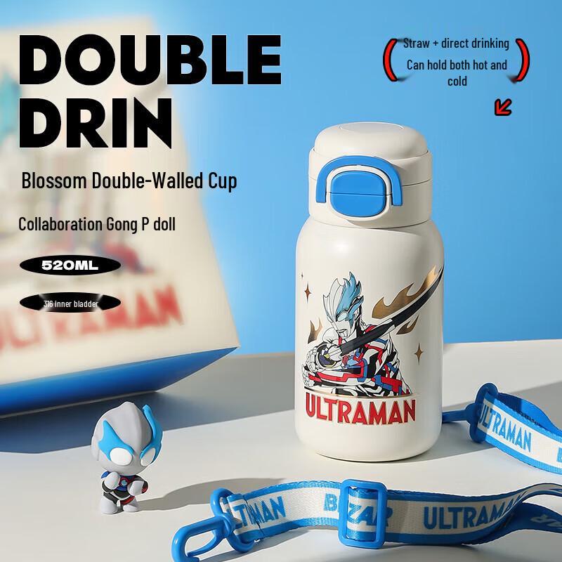 BEDDYBEAR TT383-520 Dual-Drink Picnic Water Bottle