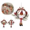 Charming Christmas Decorations Garland Rattan With Lights For Festive Home Parties