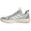 New Adidas Terrex Boat Cushioning, Breathable, Lightweight Low Top Hiking Shoes Unisex Light Green JS2955