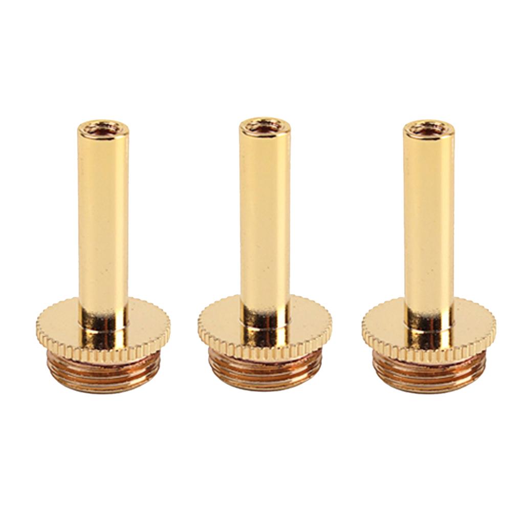 9pcs Copper Bb Trumpet Connecting Rod Screws Replacement Musical Parts Set