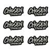 10pcs /Lots Letter Slogan Embroidered Patch Black Iron On Patches For Clothing Thermoadhesive Patches Jackets Hats Backpack Diy 