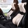 Icaroom Kopfstütze Lendenwirbelstütze Sitz next Kissen Universelle Auto Kopfstütze Lendenwirbelstütze Kissen für alle Jahreszeiten
