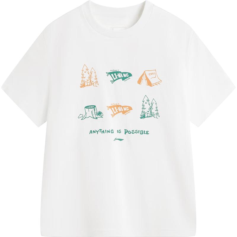 Li-Ning Kids  Cotton Sport Short Sleeve T-Shirt 160