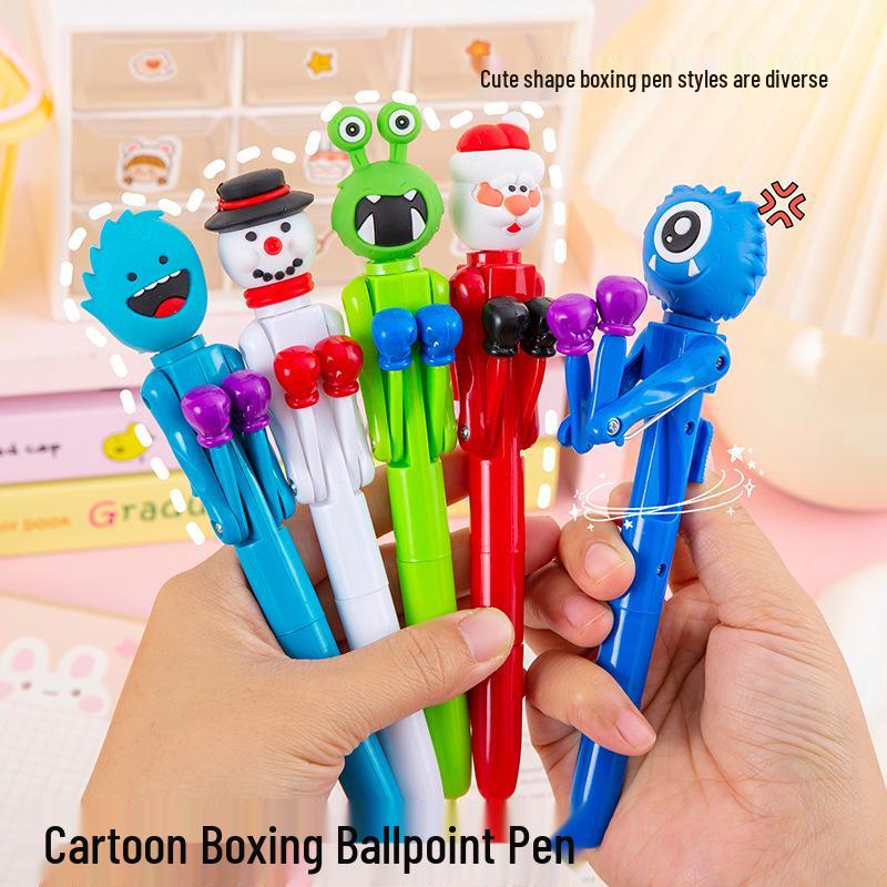 Linlangtou Creative Stress Relief Boxing Pen - Fun Gift for Elementary Students