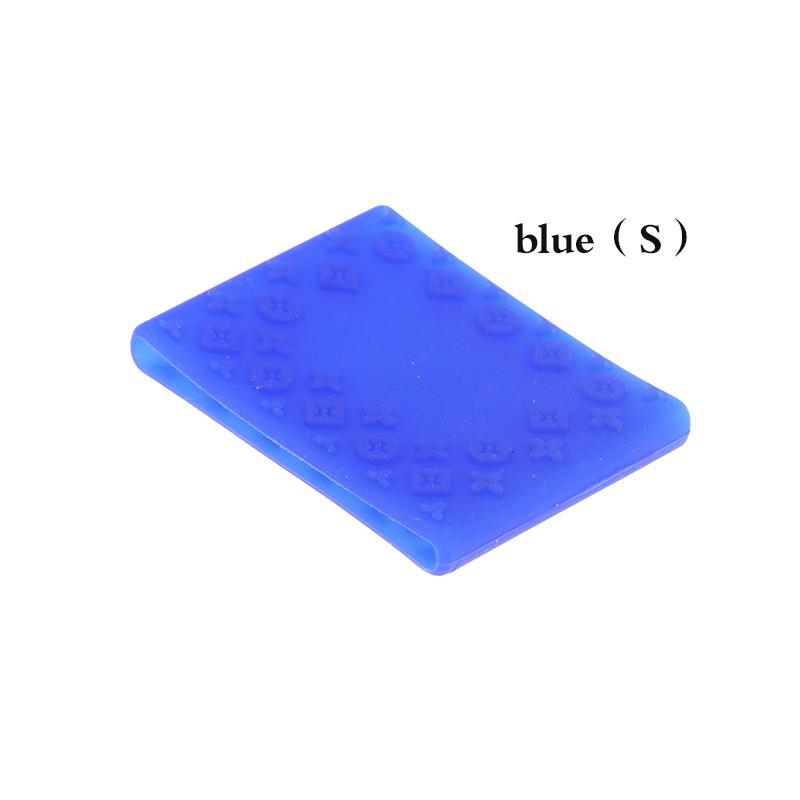 

1 шт., ручка для триммера, парикмахерская машинка для стрижки волос, резиновая, противоскользящая, парикмахерская, ручки для велосипеда, парикмахерские, силиконовые, декоративные кольца 4*3.2cm синий