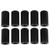10 Pcs 10mm Automotive Vacuum Hose Cap Silicone Waterproof Ozone Resistant Flexible Intake Vacuum Hose End Plug Black