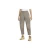 Nike FW22 Solid Color Cargo Pants Women Bottoms Khaki CV0618-040