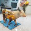 Hand-painted 3D Ceramic Cow Furnishings Bullish Ceramic Decorations American Country Style Home Accessories Exquisite Gifts