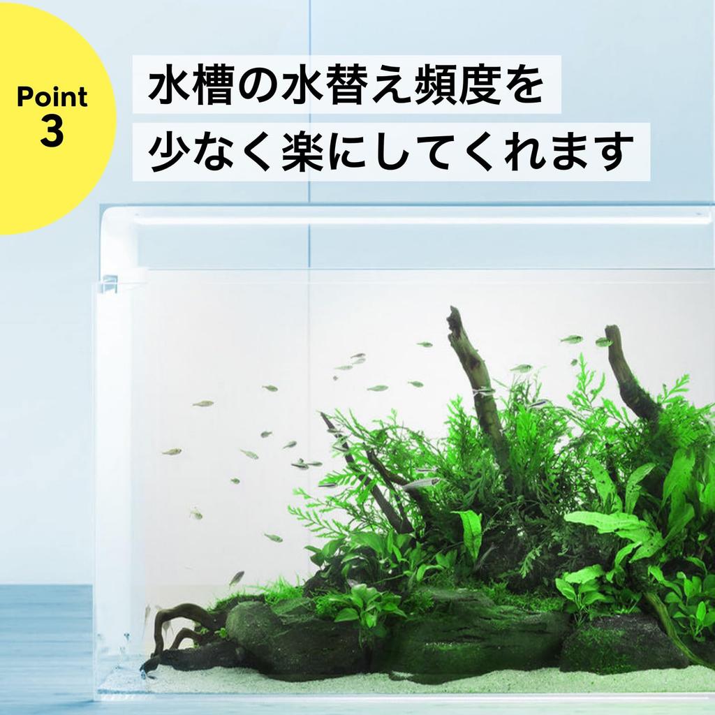 NYANDELMO ND-0126-R04-WH-1000g Ceramic Filter Ring for Aquariums, 1000g, Improves Water Quality for Ornamental Fish and Aquariums