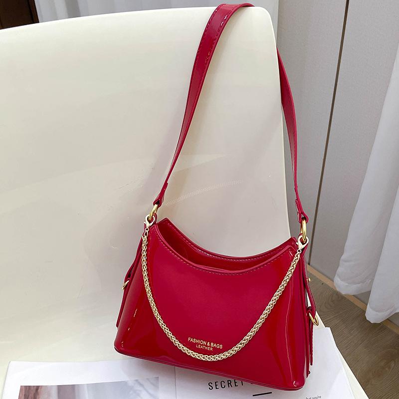 Tasche mit großem Fassungsvermögen Damen neue Mode 2025 Kette High-End-Sinn Nische Bucket Tragetasche