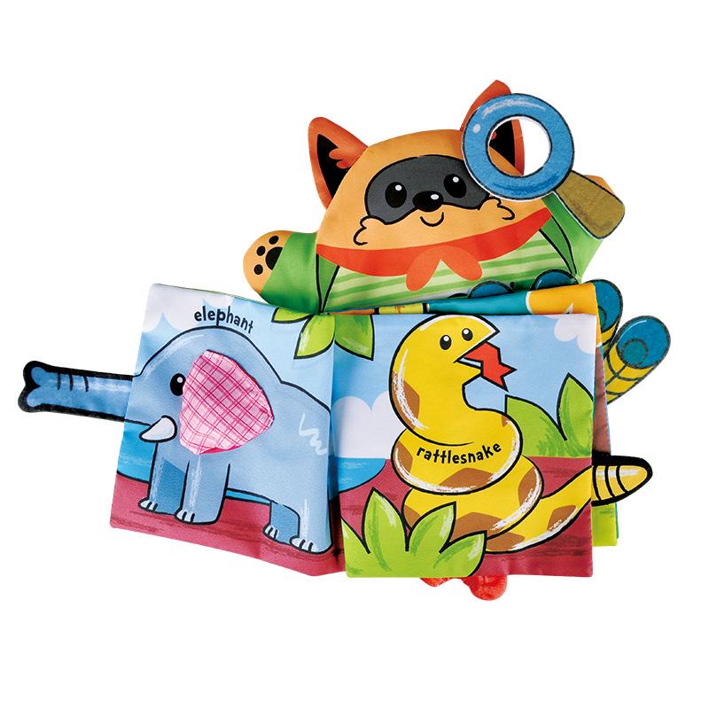 Bite-Resistant Interactive 3D Finger Cloth Book for Early Childhood Learning