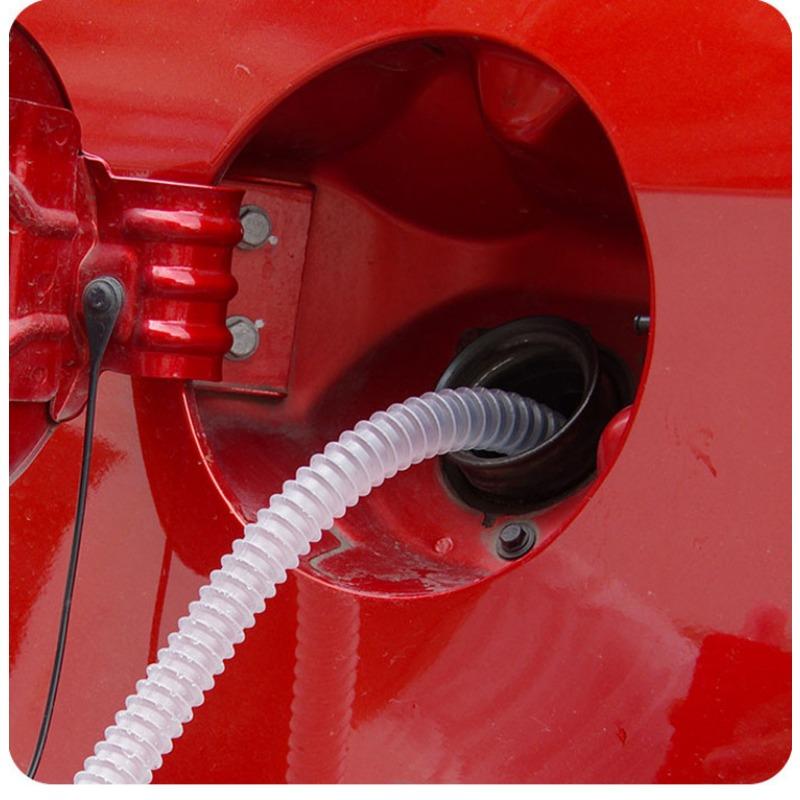 Car Truck Manual Pump Fuel Gasoline Diesel Transfer Suction Cup Manual Fuel Pump Siphon Water Suction Fuel Transfer Pump Funnel