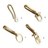 Versatile Key Organizers Clip Crafted of Solid Brass U Shape Designs Accessory for Secure Attachment On Clothing