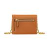 MCM Mode Travia Metal Chain WOC Crossbody Wallet Mini Women wallet Brown Cognac MYLCSLM01CO001