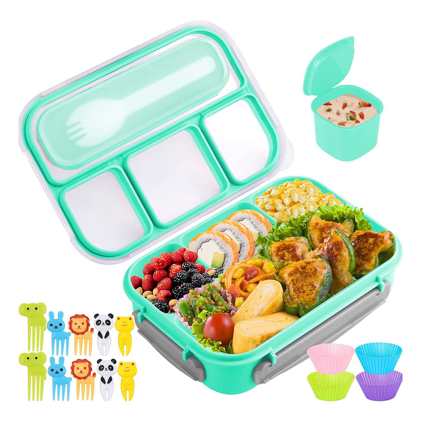 

16-Piece Plastic Lunch Box Set Multifunctional Portable Food Container For Children Kids