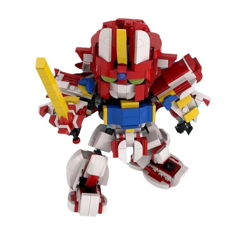 Building Block Compatible Sd Super Light Messenger, Build Model Building Block Puzzle Children Assemble Toys