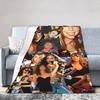 Mariah Carey Amerikanische Sängerin Decke Warm Weich Plüsch Überwurfdecke Für Heimdeko Dekorative Flanell Tagesdecke Bettbezug