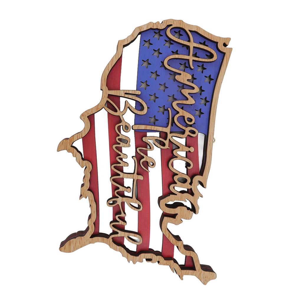 Amerikanischer Unabhängigkeitstag Dekoration Buchsbaum Feine Verarbeitung Amerikanische Flagge Ornament für Wohnzimmer