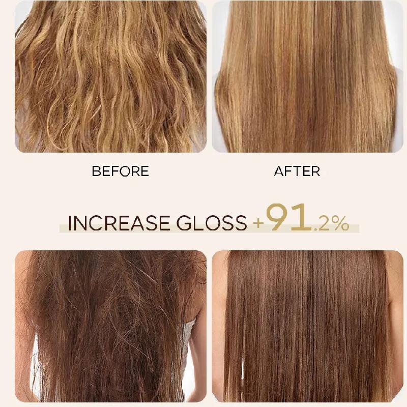 Aceite para el cuidado del cabello marroquí, 70 ml, mejora el cabello seco y encrespado, suaviza y repara el cabello sin necesidad de lavarlo