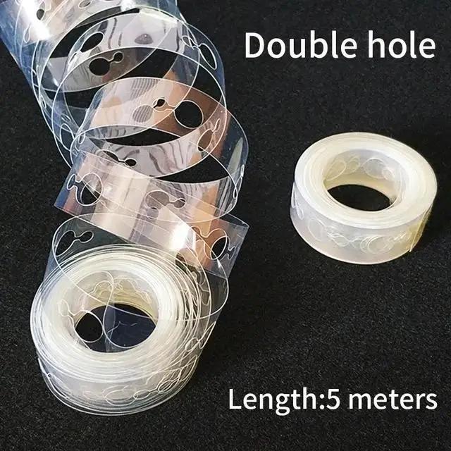 New 1pcs Balloons Modeling Tool Plastic Balloon Chain 5M Balloon Tie Tool Birthday Wedding Party Decor Balloon Seal Chain