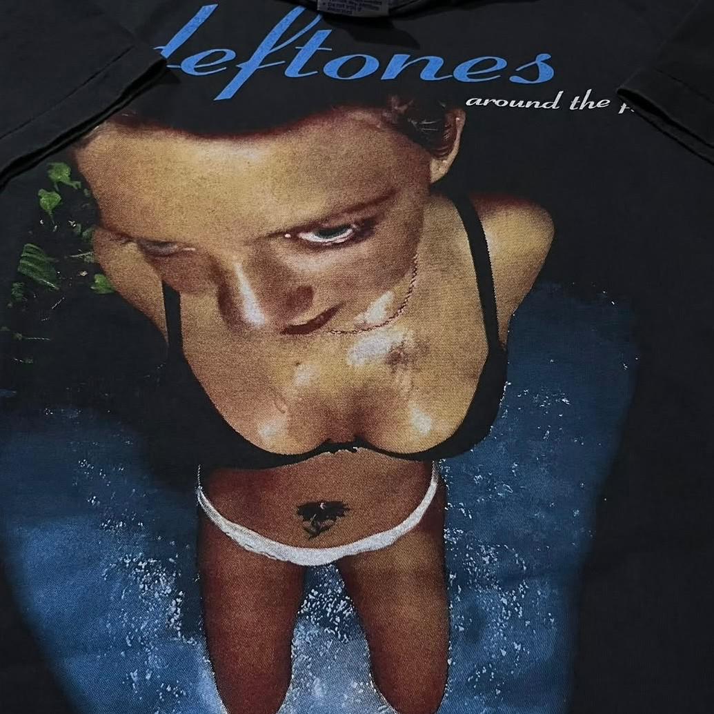 Deftones Винтажная футболка 90-х Around the Fur Культовая группа Однострочная футболка РЕПРИНТ M
