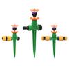 Automatic Rotating Jet Sprinklers Micro Nozzle holder Spikes Nozzles For Garden Lawn Farm Agriculture Irrigation