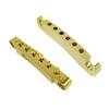 Tune O Matic Bridge, Rollers Saddle Tune O-Matic Guitar Bridge with Tailpiece & Studs for LP Guitar Replacements Kits