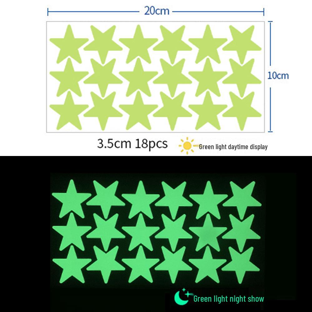 

Креативные светящиеся в темноте наклейки для гостиной, сделай сам