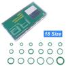 530pcs O Ring Kit Rubber 18 Sizes O-Ring Car Auto Vehicle Repair Air Conditioning Compressor Seals Assortment Kit