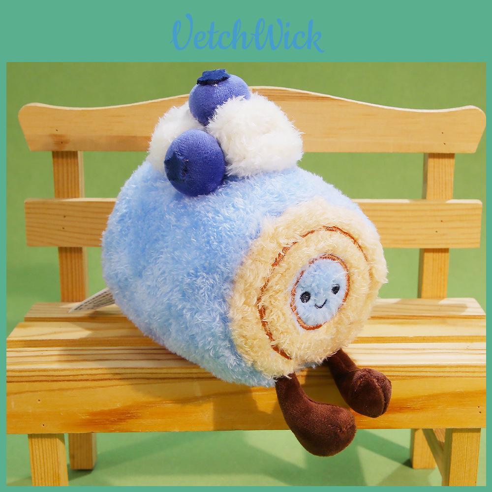 Série de Sobremesas Coloridas de Açúcar Brinquedo de Pelúcia de Bolo Para Presente de Crianças e Decoração de Casa