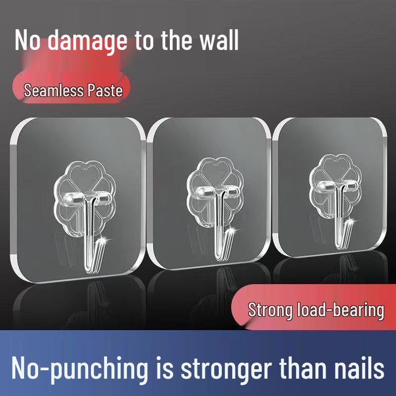 Contact Customer Service: Traceless Adhesive Wall Hook - No-Nail Strong Sticker