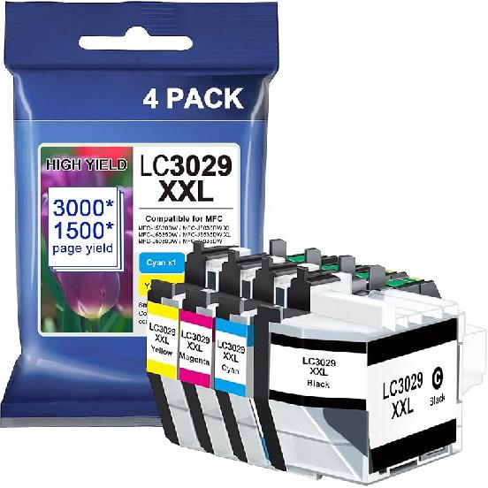 LC401XL Ink Cartridges for Brother Printer High Yield Replacement for Brother LC401 XL Ink Cartridges Work with MFC-J1010DW MFC-J1012DW MFC-J1170DW