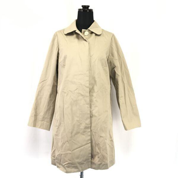 

USED/Made in Japan DRESSTERIOR Stand Collar Coat M Women Beige Spring Coat