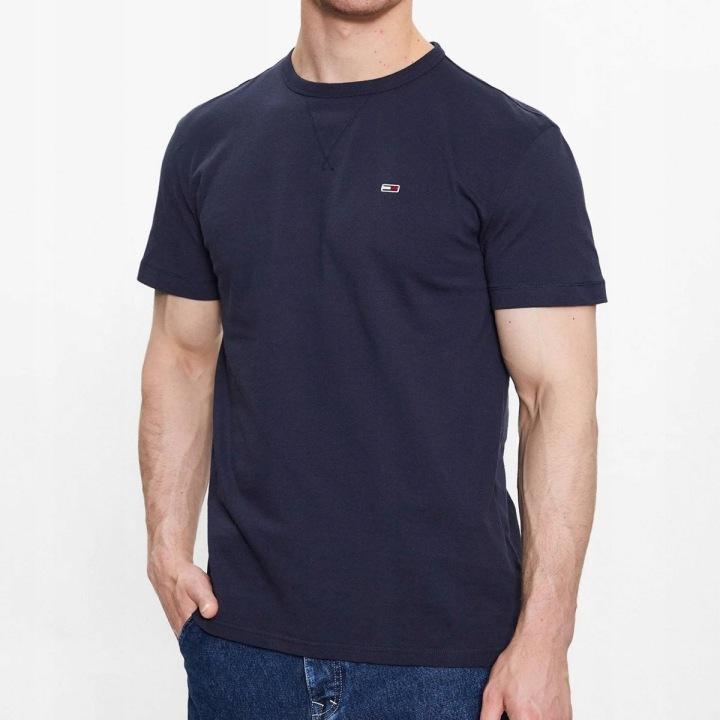 Tommy Jeans koszulka t-shirt męski granatowy DM0DM16882-C87 L