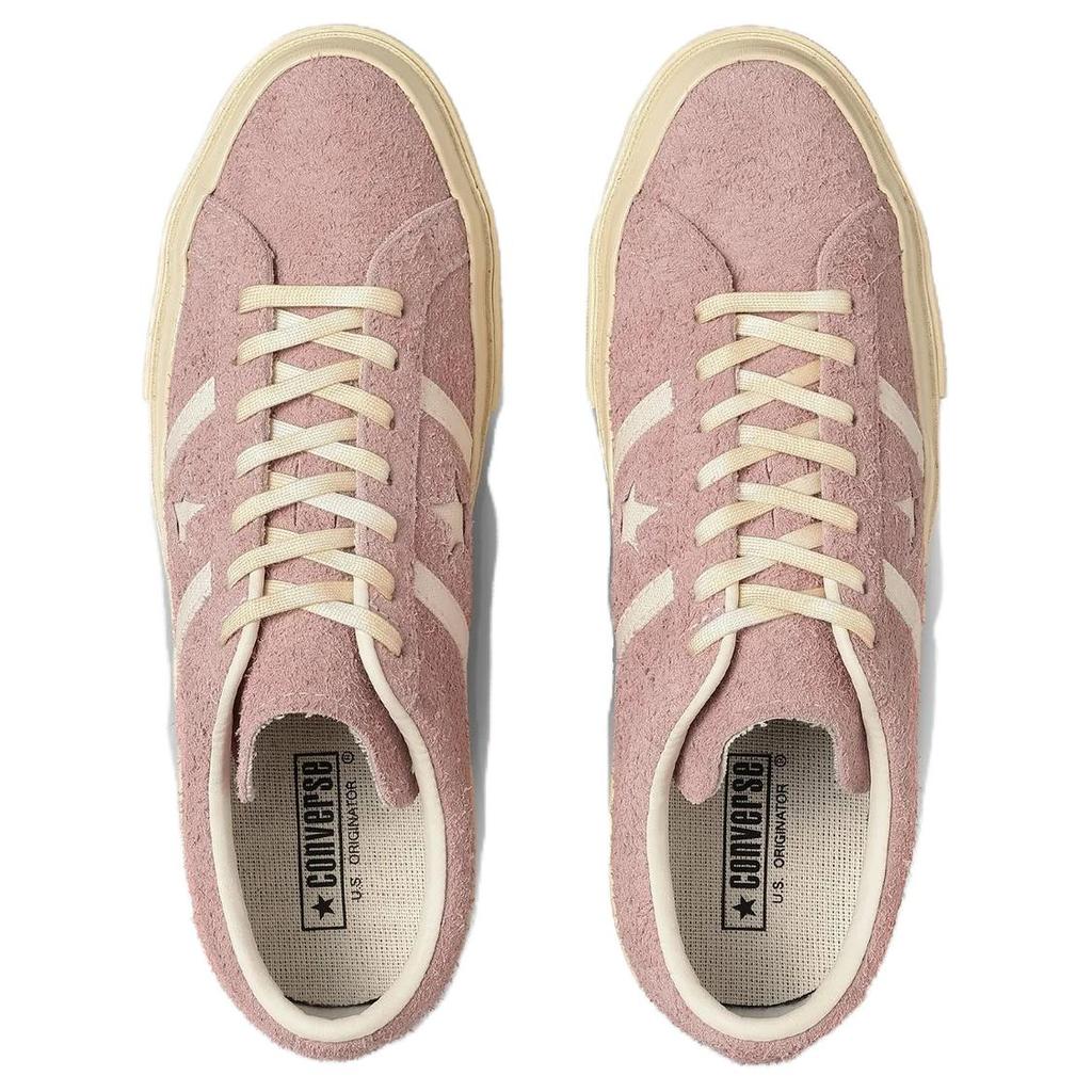 Converse Star & Bars Fashion Comfortable Non-Slip Low-Top Skate Shoes Unisex Sneakers Pink 35200740