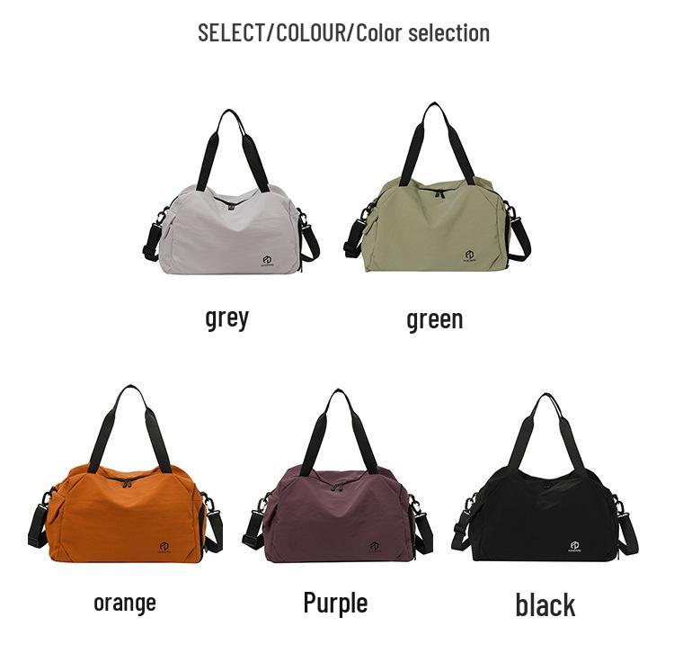 Versatile Large-Capacity Travel and Sports Bag with Wet/Dry Separation