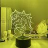 Super Mario Usb Night Light With Color Changing Led For Gaming Room Decor