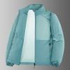 Men's Summer Thin Simple Color Outdoor Loose Large Size Hooded Sunscreen Jacket Jacket