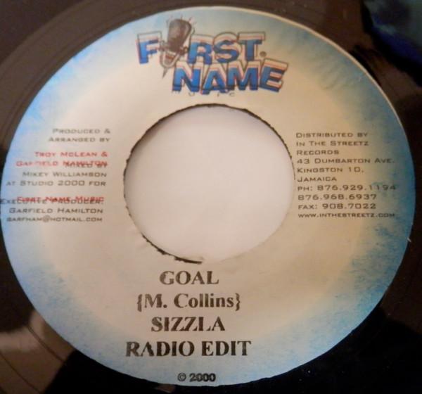 

7inch Record SIZZLA - Goal NONE First Name Musi 2000 Jamaica Reggae, Ska & Dub Used