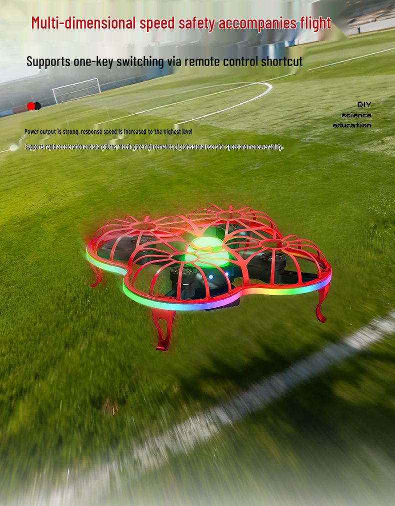 Children's DIY Educational Remote Control Drone for Science Experiments