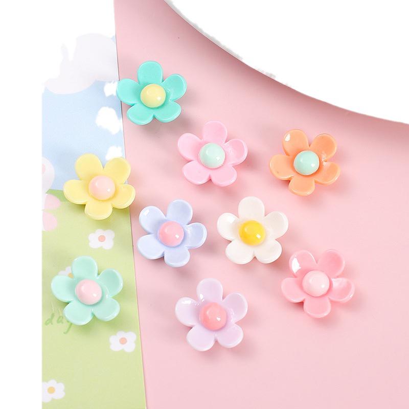 DIY Resin Five-Petal Flower Children's Hair Accessories and Storage Box