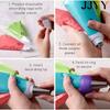 3 In 1 Cake Decorating Nozzle Set Easy Swirl Design Reusable Durable Icing Piping Tips Baking Tools