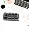 One Hand Wired RGB Keyboard Mini Mechanical Keyboard USB Custom Keyboard Macro Programmable