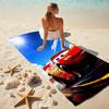1pc Mcqueen Adventure Beach Towel, Highly Absorbent, Soft Comfortable, Yoga, Swimming, Fitness, Camping, Beach Activities. B730063