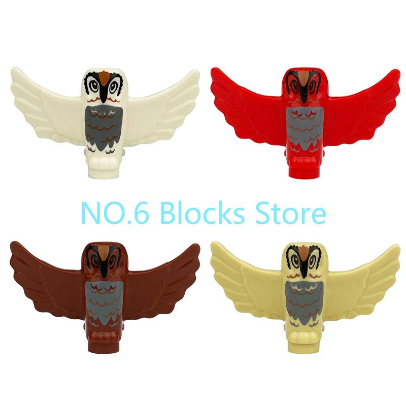 MOC Animal Building Blocks Sheep Dog Wolf Dolphin Pig Whale Elephant Educational Small Particle Zoo Scene Gift DIY Brick Toy S15