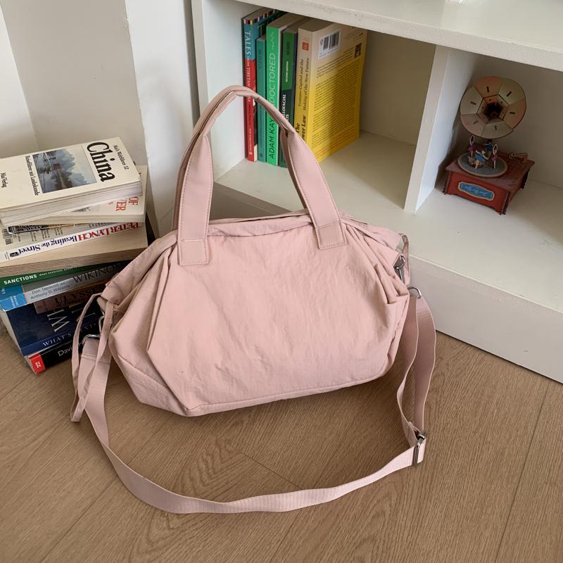 Torebka na ramię Damska torebka crossbody ze ściągaczem Jednokolorowa torba tote
