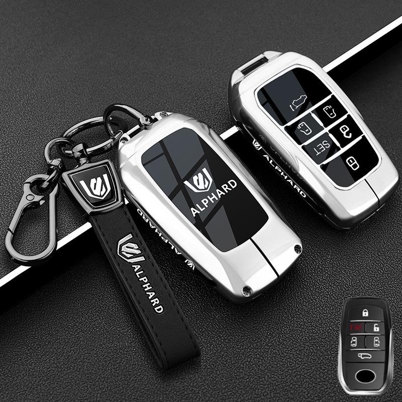 Metal Key Case for Toyota Alphard: Fits 24 & 23 Model Supreme Editions